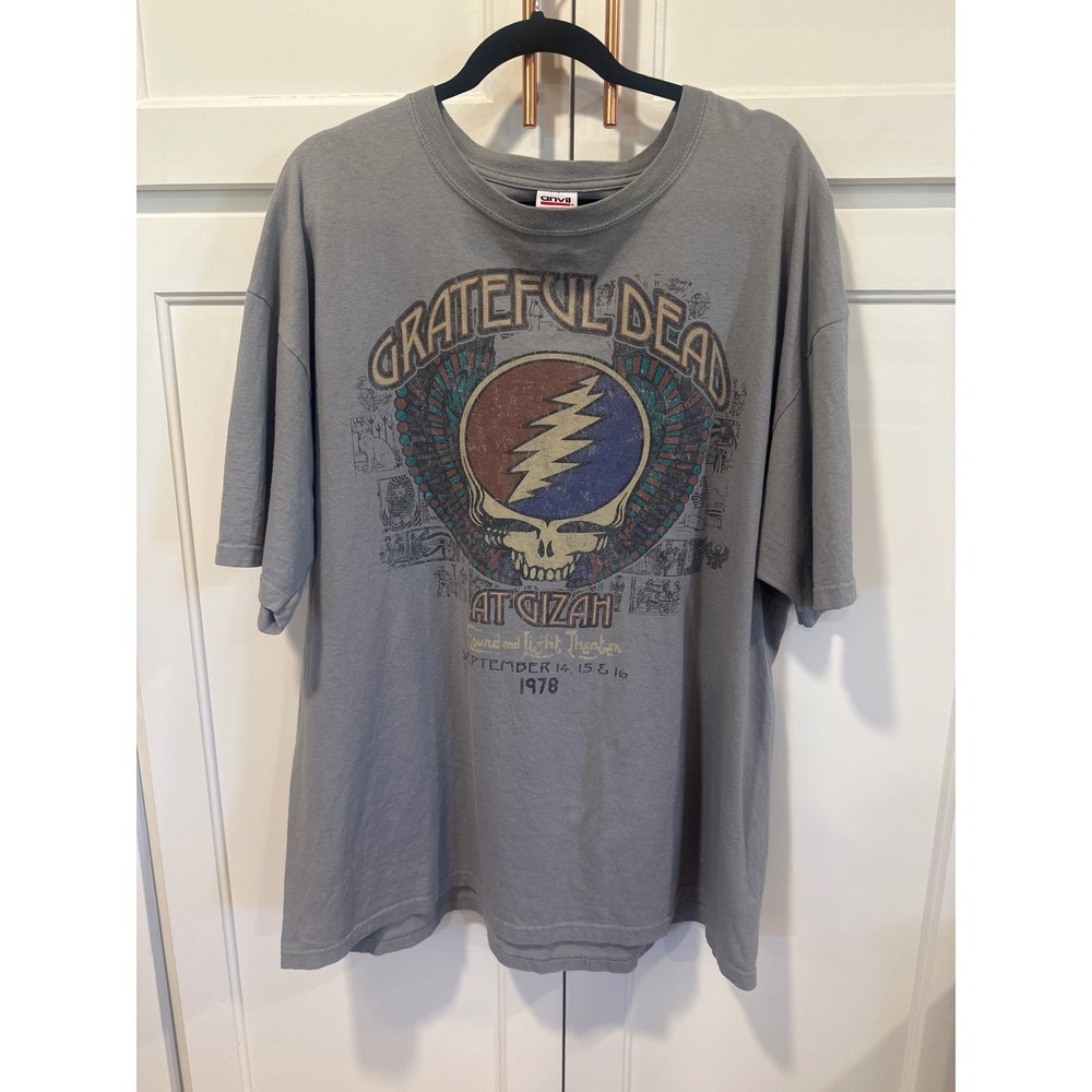 Grateful Dead At Giza Sound and Light Theater 1978 T Shirt 2X band cotton - Picture 1 of 8